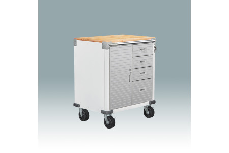 20205 series 4-Drawers Steel Rolling Cabinet